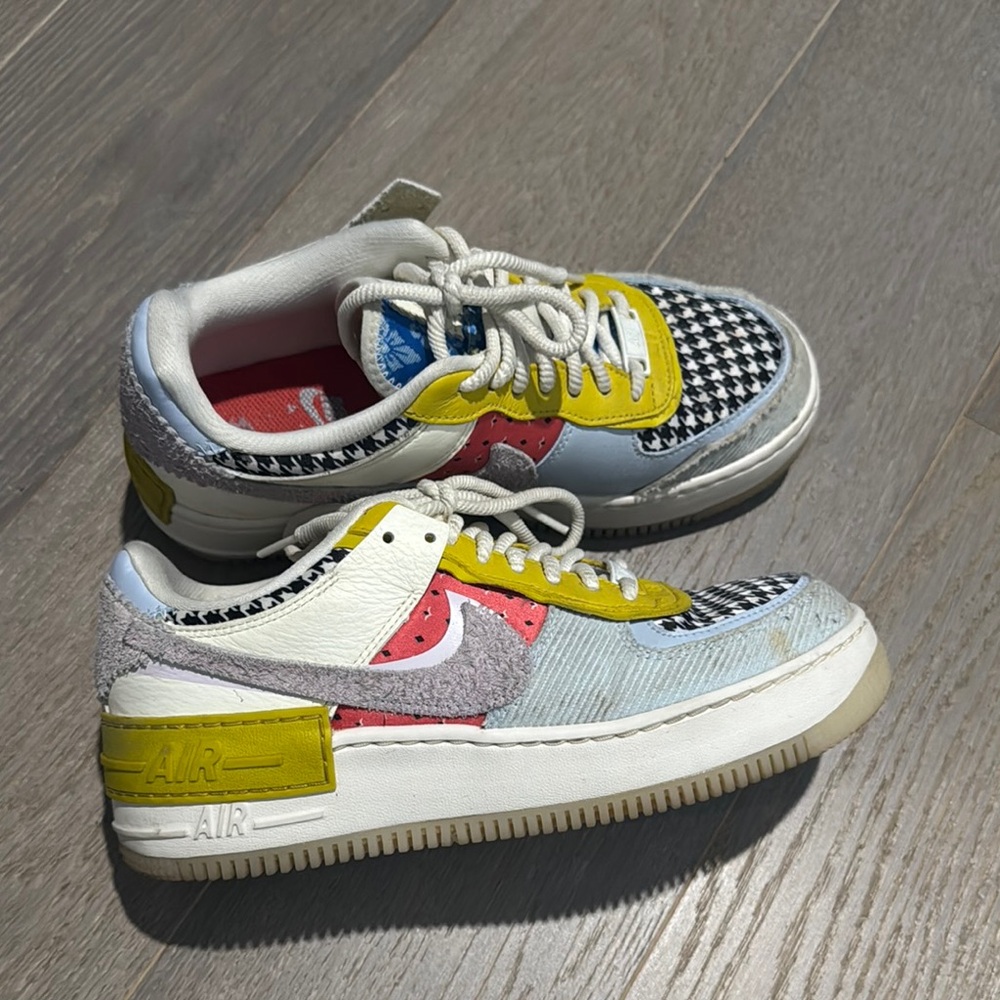 Colorful Patchwork Nike Sneakers